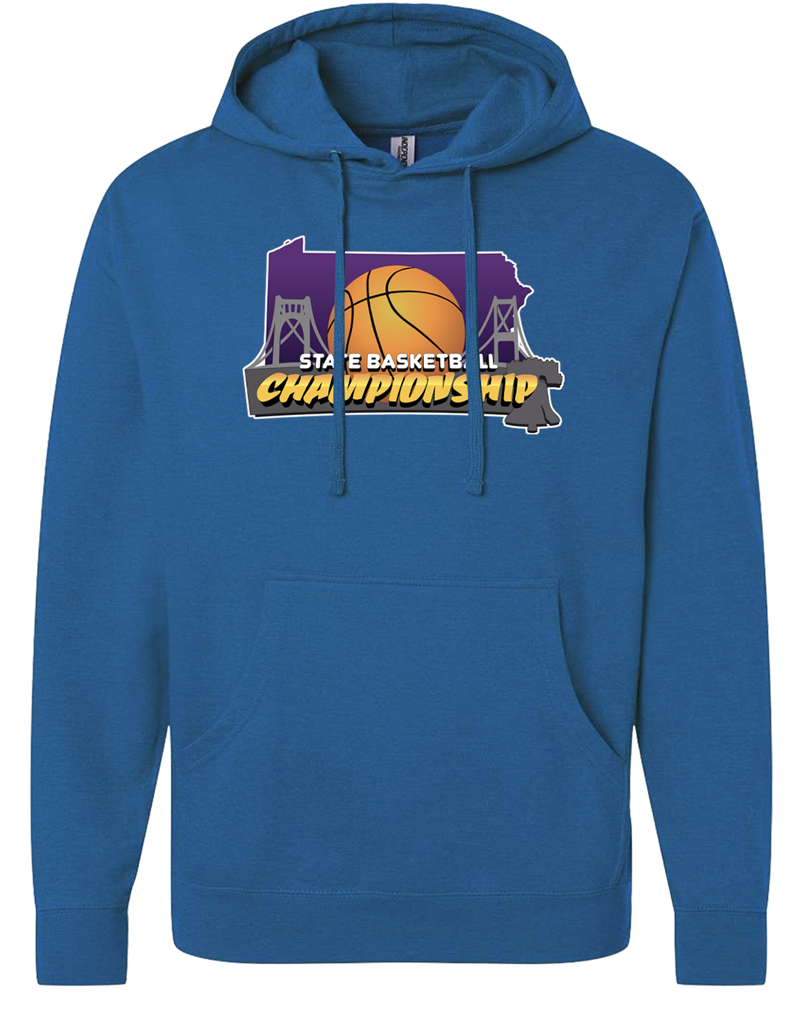 Heather Blue Pennsylvania State Basketball Sweatshirt