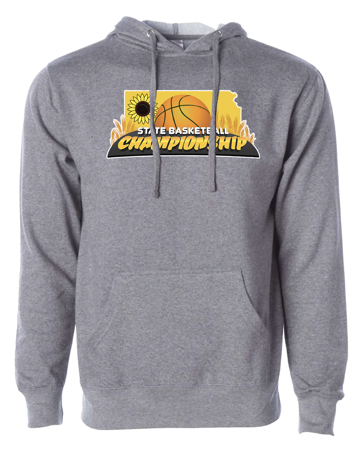 Grey Kansas State Basketball Sweatshirt