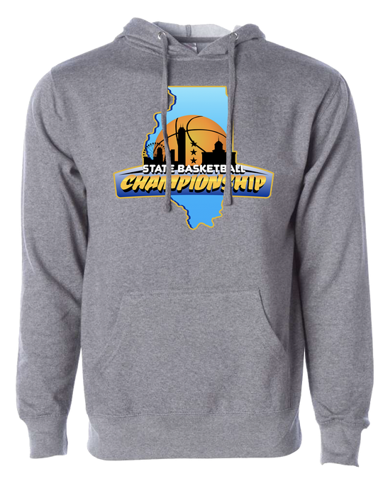 Grey Illinois State Basketball Sweatshirt