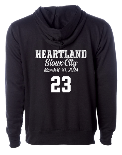 Black Heartland State Basketball Sweatshirt