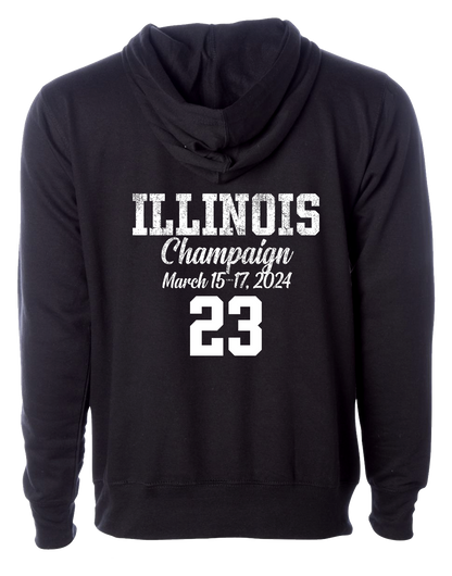 Black Illinois State Basketball Sweatshirt