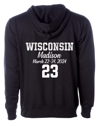 Black Wisconsin State Basketball Sweatshirt