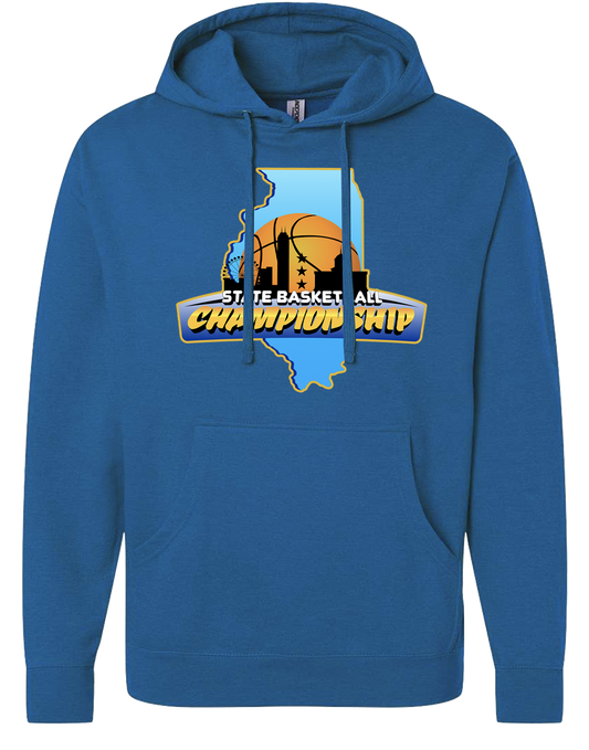 Heather Blue Illinois State Basketball Sweatshirt