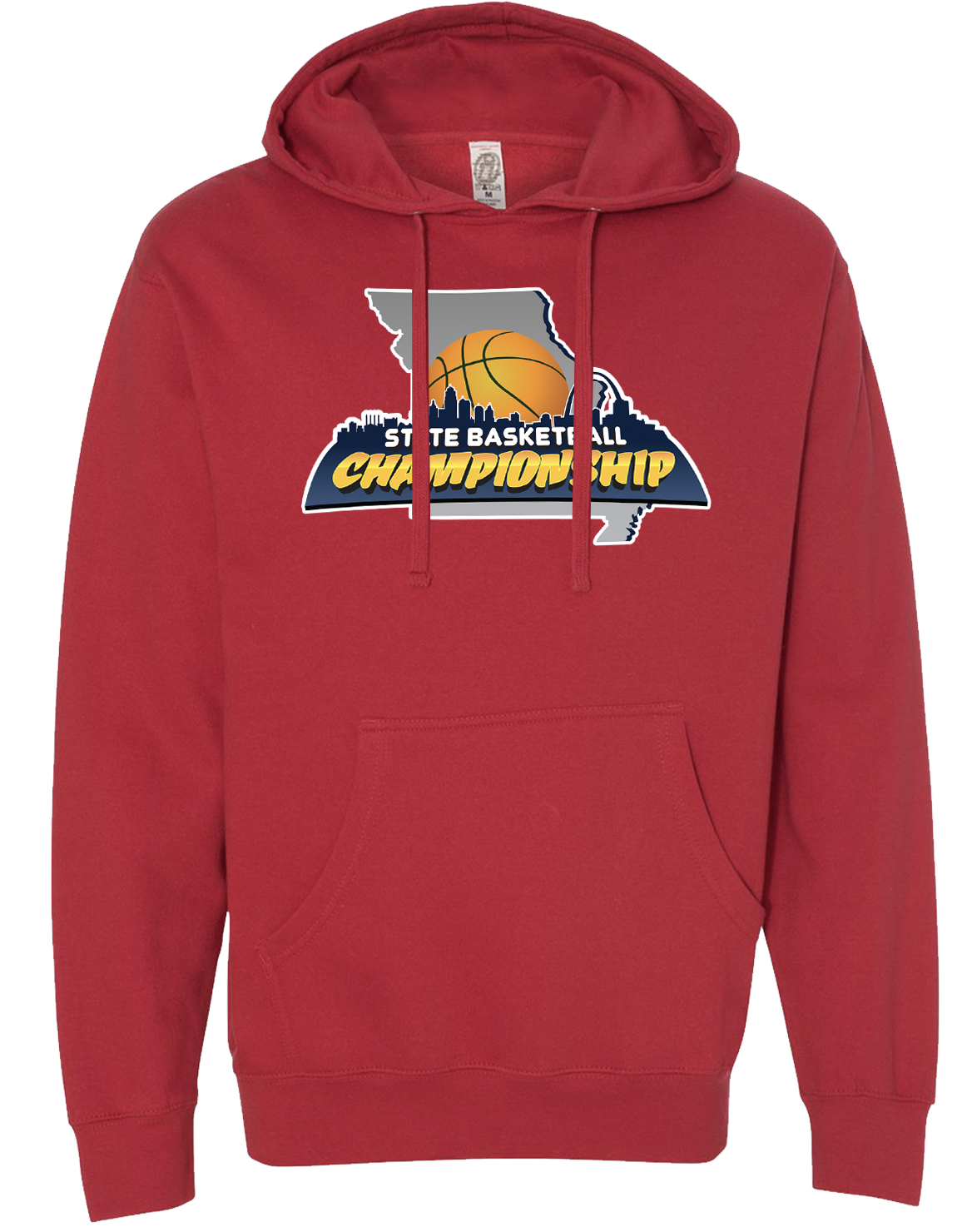 Red Missouri State Basketball Sweatshirt