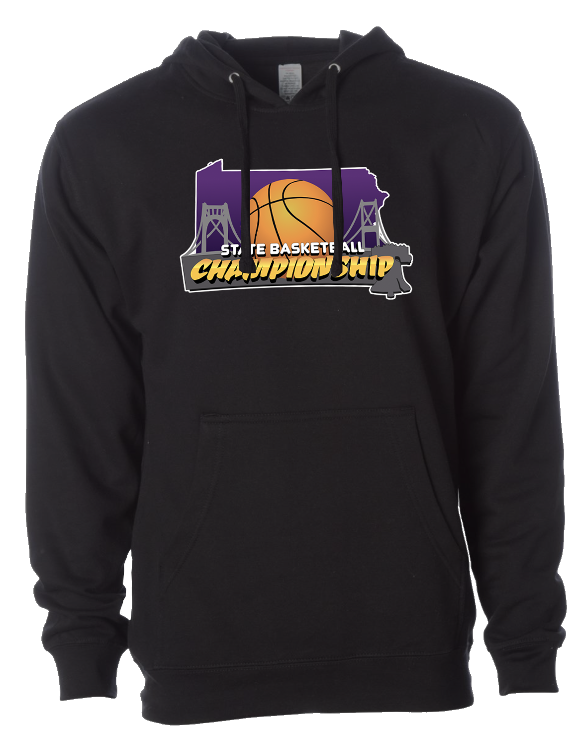 Black Pennsylvania State Basketball Sweatshirt