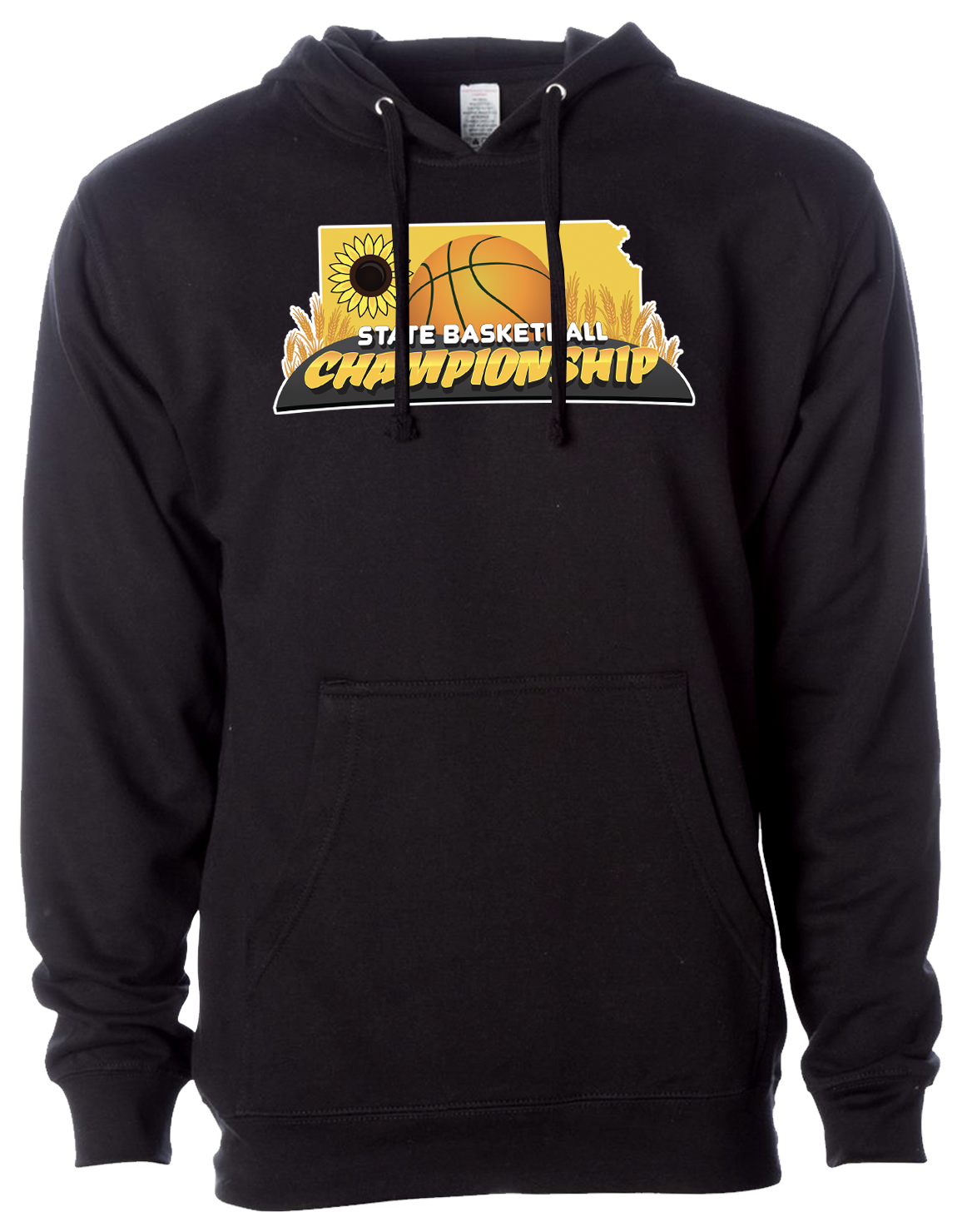 Black Kansas State Basketball Sweatshirt