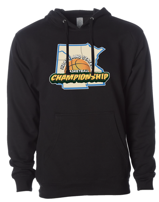 Black Heartland State Basketball Sweatshirt