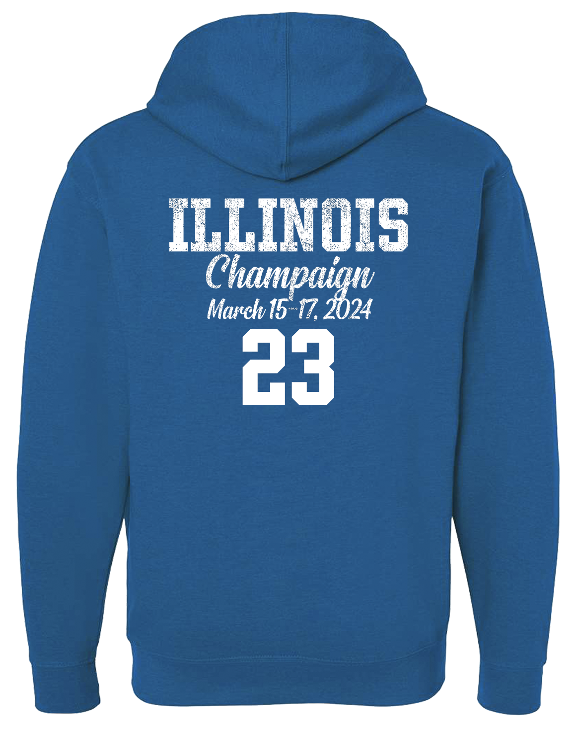 Heather Blue Illinois State Basketball Sweatshirt