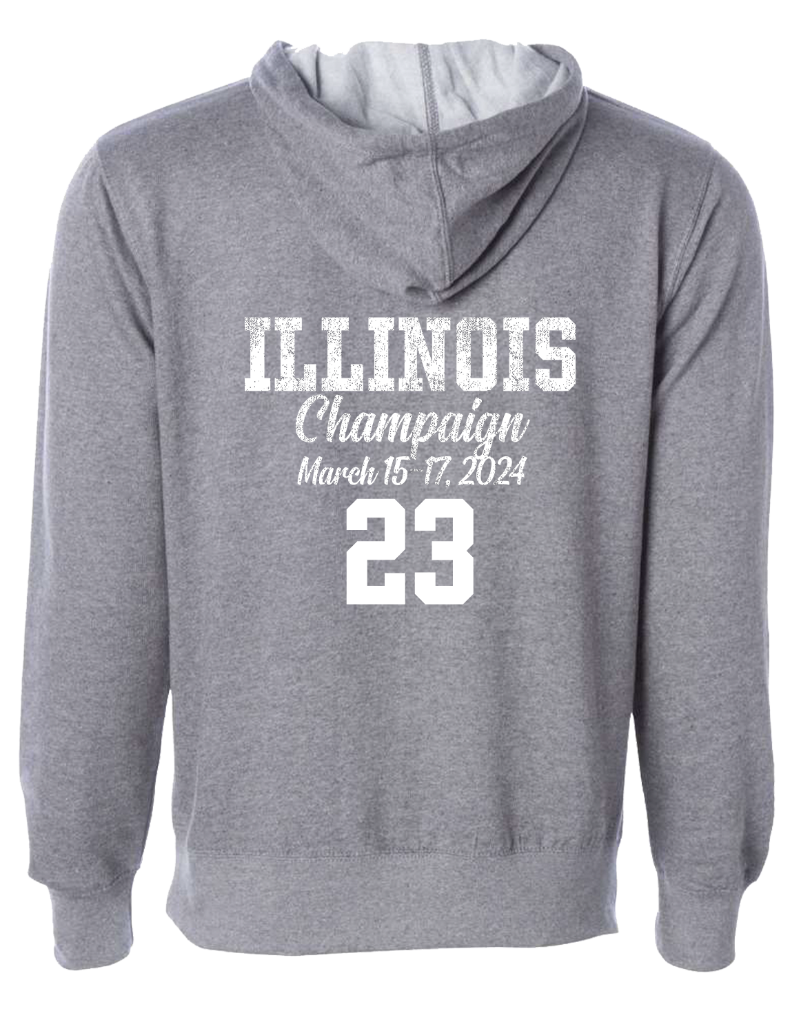 Grey Illinois State Basketball Sweatshirt