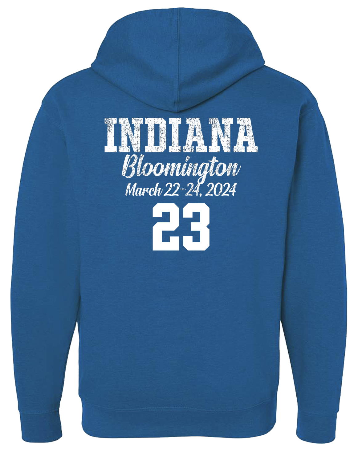 Heather Blue Indiana State Basketball Sweatshirt