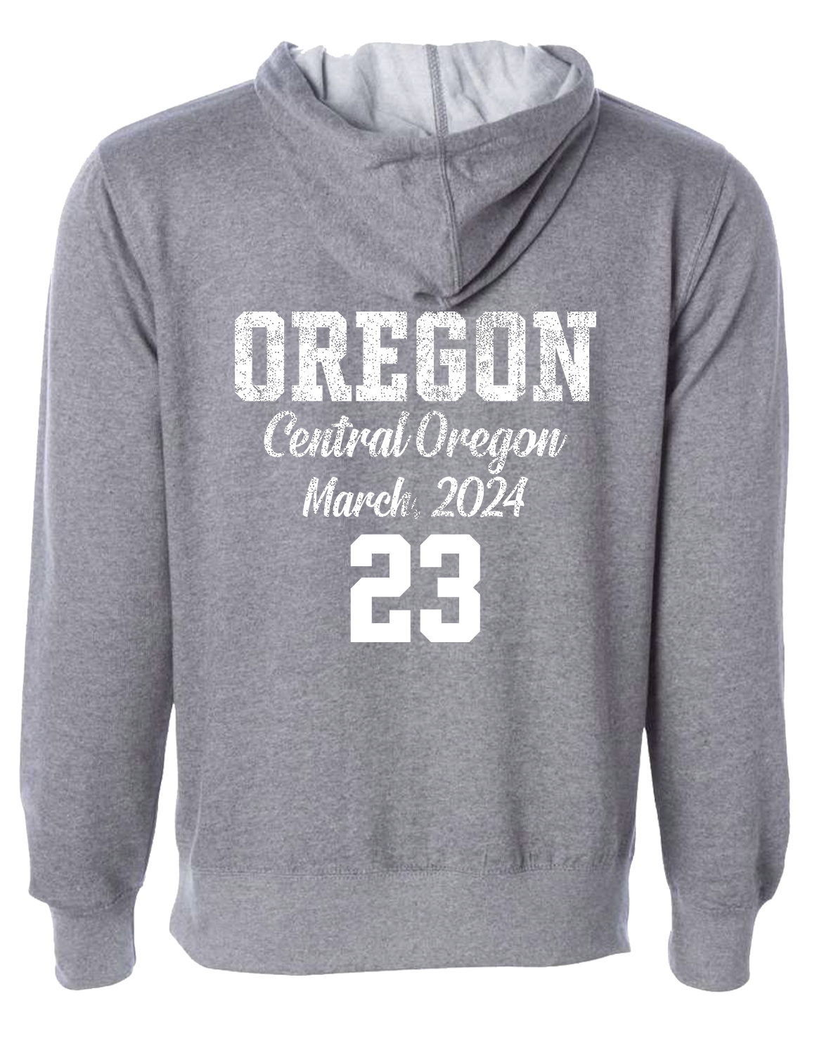 Grey Oregon State Basketball Sweatshirt