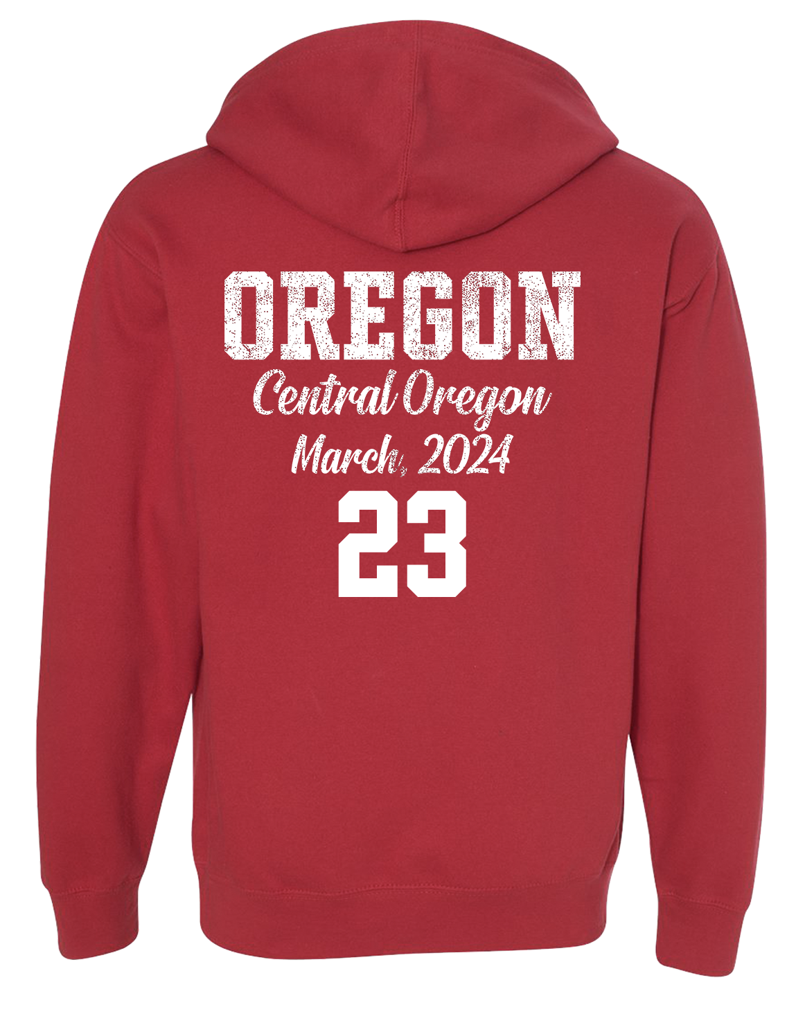 Red Oregon State Basketball Sweatshirt