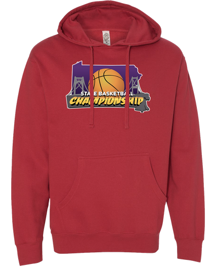 Red Pennsylvania State Basketball Sweatshirt