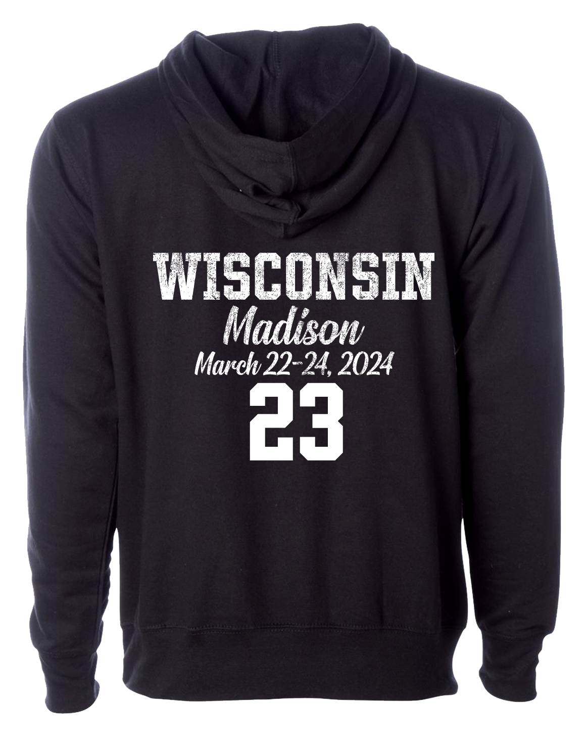 Black Wisconsin State Basketball Sweatshirt