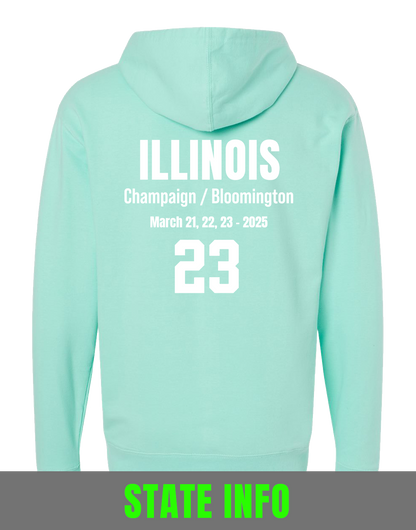 Mint Illinois State Basketball Sweatshirt