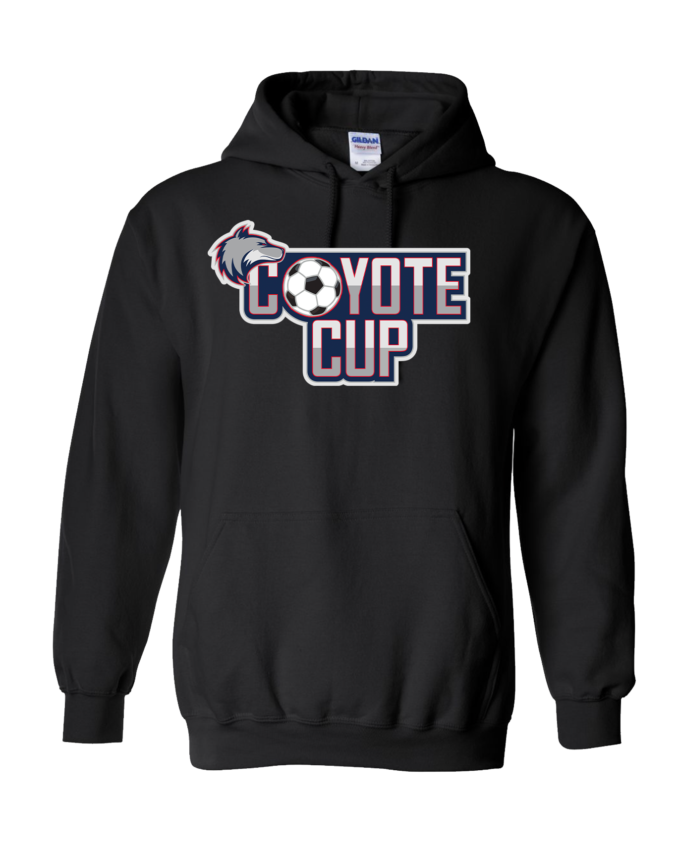 Coyote Cup Black Hoodie