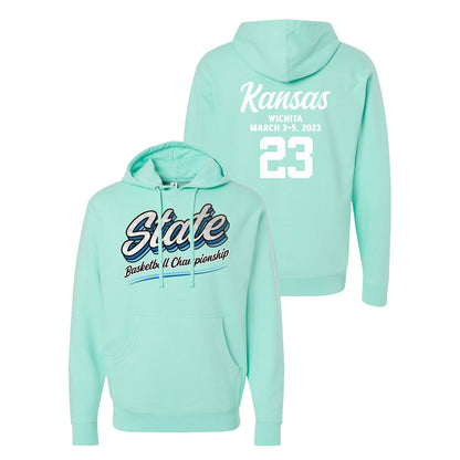 Mint Kansas State Basketball Sweatshirt