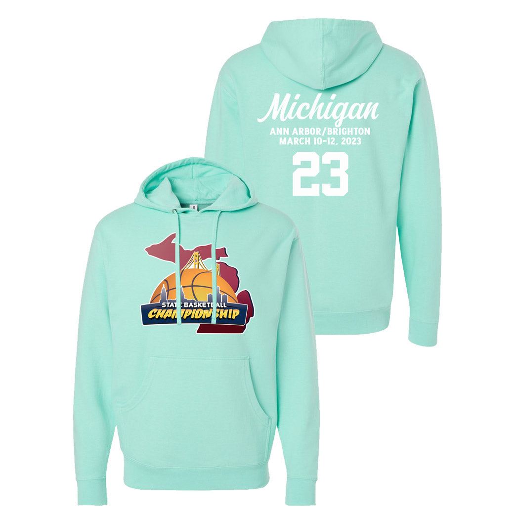 Mint Michigan State Basketball Sweatshirt