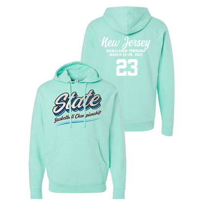 Mint New Jersey State Basketball Sweatshirt