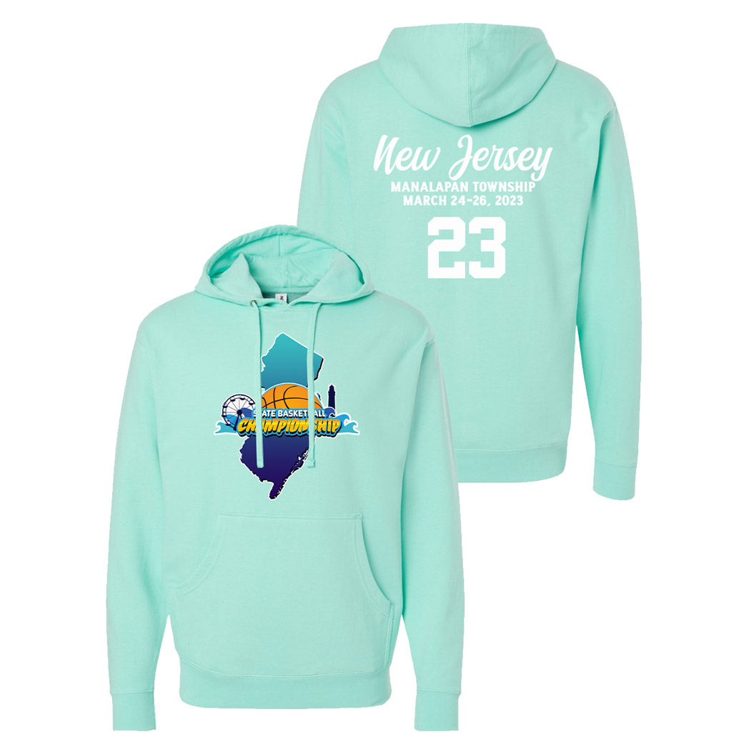Mint New Jersey State Basketball Sweatshirt