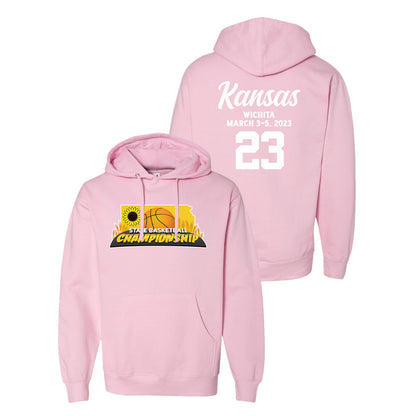 Pink Kansas State Basketball Sweatshirt